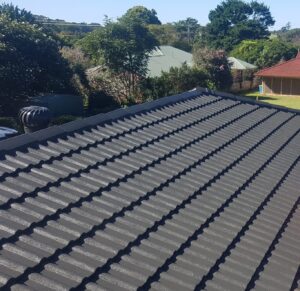 A Roof in Banalow that has just been cleaned