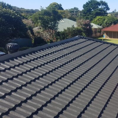 A Roof in Banalow that has just been cleaned